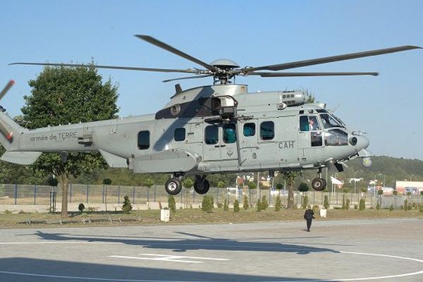 Un hélicoptère Caracal d'Airbus Helicopters, lors d'un salon en Pologne, en septembre 2016.