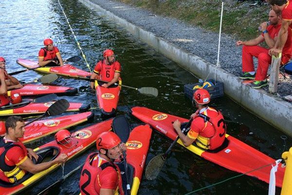 Championnat du Monde de kayak polo à Thury-Harcourt (Calvados, France) 27/09/2014