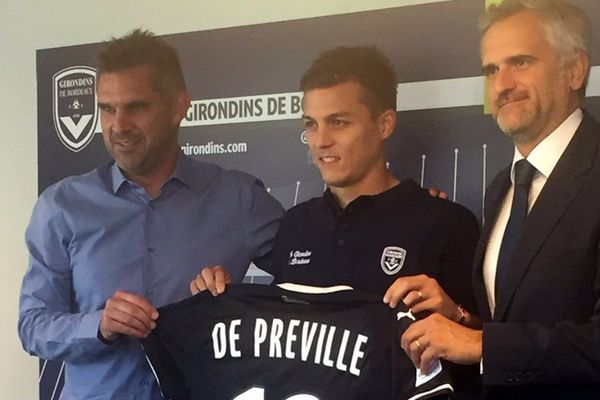 Nicolas De Préville a signé pour 4 ans aux Girondins de Bordeaux