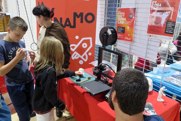 Fête de la science 2022 à la Galerie Eurâka, à Chambéry.