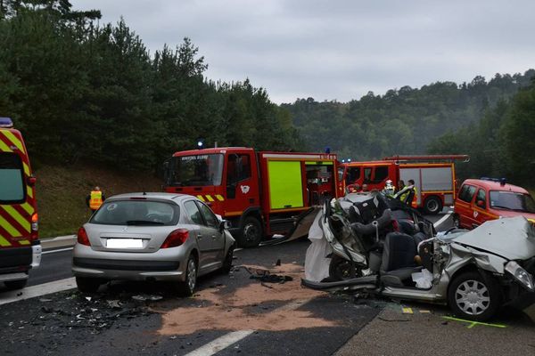 Le drame s'est produit au niveau du viaduc de Pont-de-Lignon, commune de Monistrol-sur-Loire