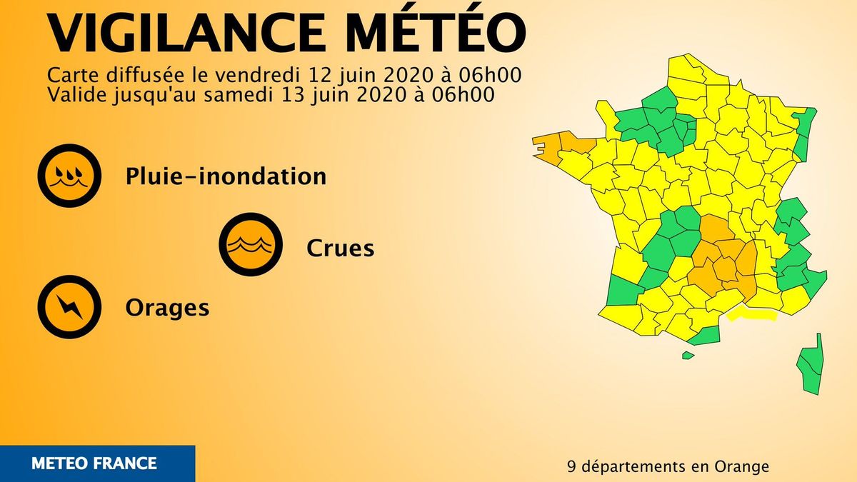 Orages Vigilance Orange En Ardeche Puy De Dome Et Haute Loire