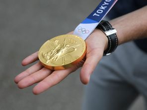 Médaille d'or JO de Tokyo en 2021.