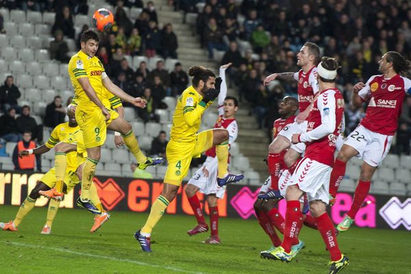 Nantes Reims 0-0 à la Beaujoire le 25 janvier 2014