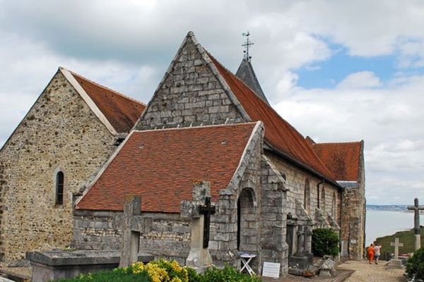 L'église de Varengeville et le cimetière marin