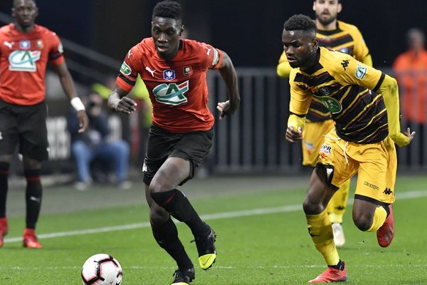 Le Stade rennais a battu Orléans sur le score de 2 à 0.