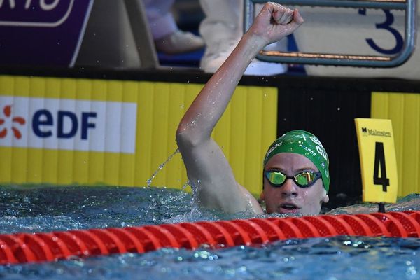 Toulouse Le Jeune Nageur Du Toec Leon Marchand Champion De France Toutes Categories