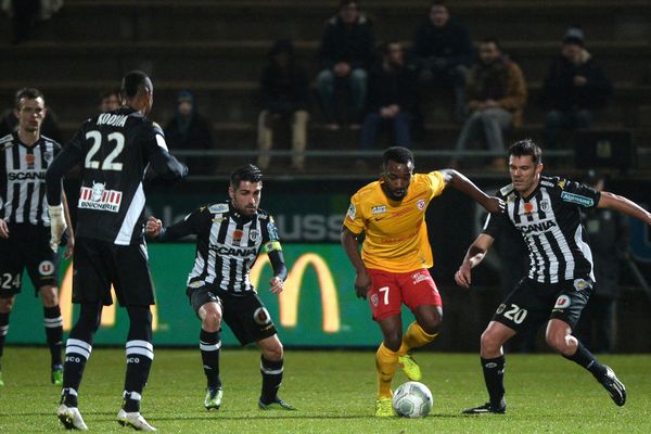 Angers a remporté le match face à Nancy, le 9 janvier