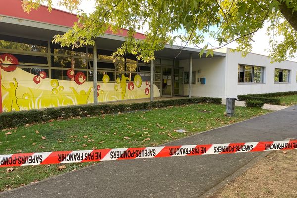 Le feu a pris dans cette école primaire de Challans.