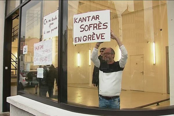 Une partie du personnel de Sofrès Lyon est en grève