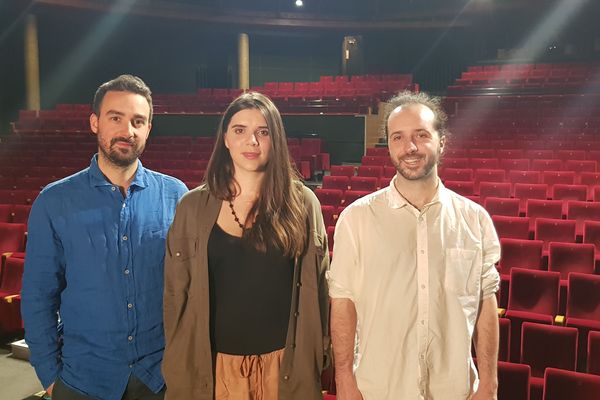 Clément Debailleul, Valentine Losseau et Raphaël Navarro