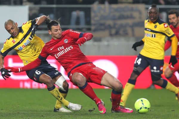 Sur la pelouse de Bonal, Cédric KANTE ET Zlatan IBRAHIMOVIC 