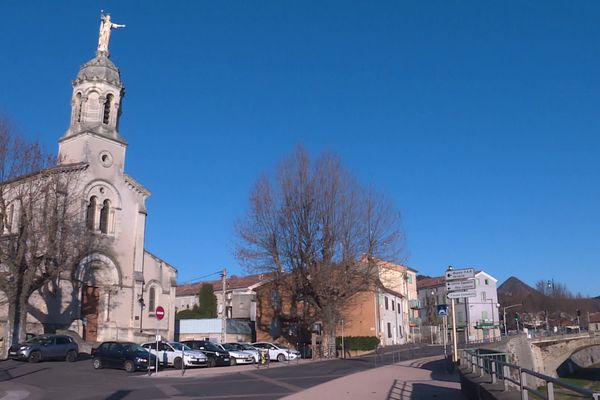 Le quartier Rochebelle à Alès où s'est déroulé cette vaste opération de lutte contre le trafic de stupéfiants