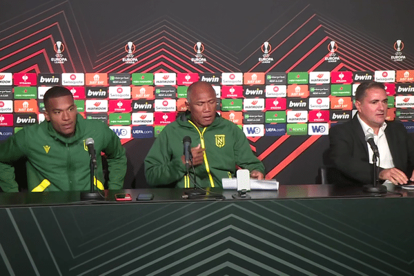 C Nantes : conférence de presse avant le match aller d'Europa League face à l'Olympiakos