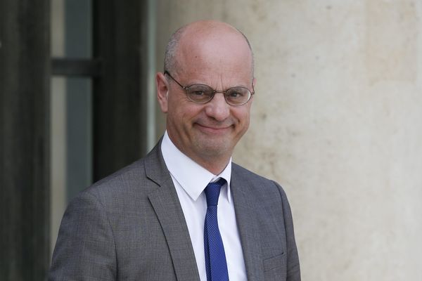 Jean-Michel Blanquer à la sortie du conseil des ministres le 22 mai 2019.