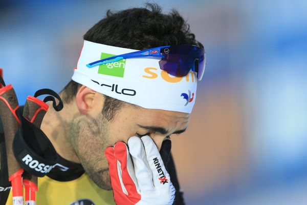 Martin Fourcade à Hochfilzen