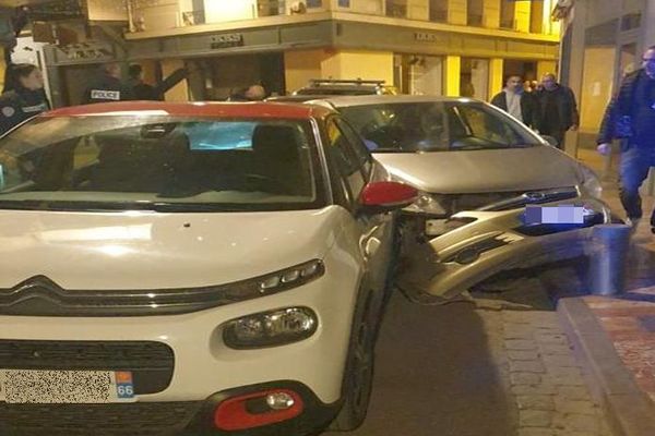 Perpignan - les policiers ouvrent le feu sur une voiture refusant d’obtempérer dans le centre-ville - 3 janvier 2023.