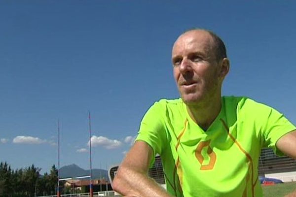 Yannick Bourseaux, que nous avions rencontré à l'entraînement, peu avant son départ pour Chicago.