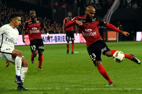 En décembre 2016, l'EA Guingamp s'était imposer 2-1 contre le Paris SG au Roudourou.