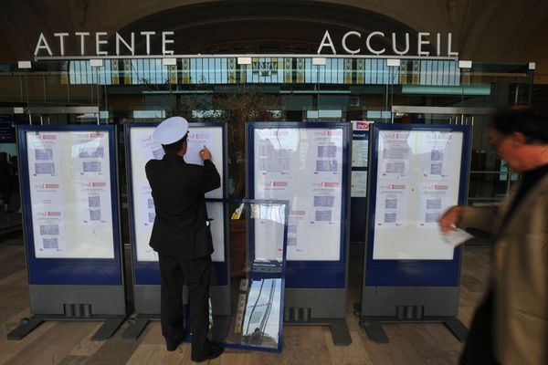 La circulation des trains est perturbée depuis hier soir en gare de Limoges Bénédictins