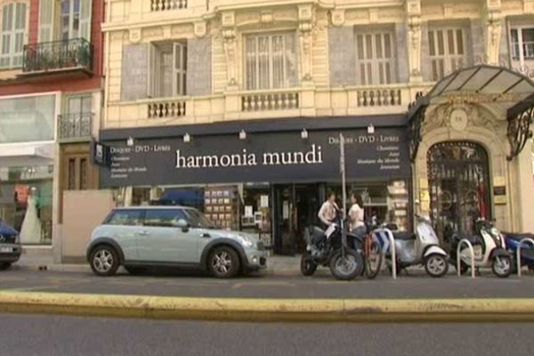 Le magasin Harmonia Mundi, de Nice, menacé de fermeture