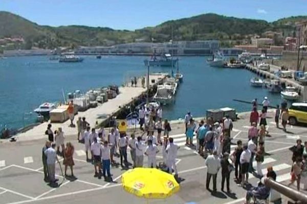 C'est à Port-Vendres à quelques kilomètres de la frontière espagnole que l'homme a été arrêté.