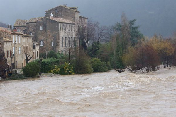 Bize-Minervois (Aude) - une quarantaine de maisons avaient été inondées en 2017 