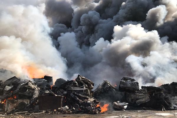 Des analyses de toxicité ont été réalisées après l'incendie d'Issoire (Puy-de-Dôme) le 6 avril.