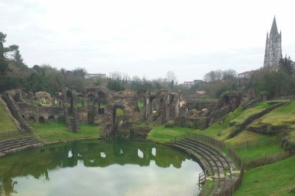 L'amphithéâtre de Saintes inondé depuis plusieurs jours