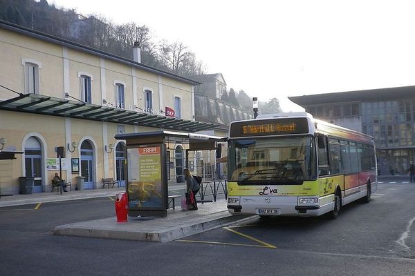 La gare de Vienne en Isère