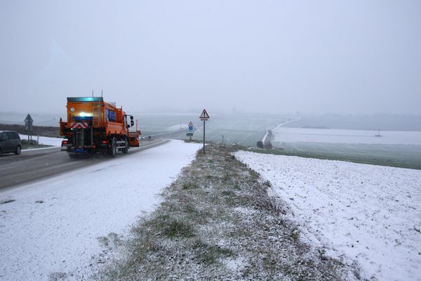 Photo d'illustration de neige dans la Somme.