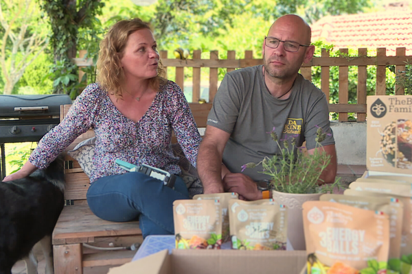 L'objectif pour le couple : produire des boules énergétiques 100% corréziennes