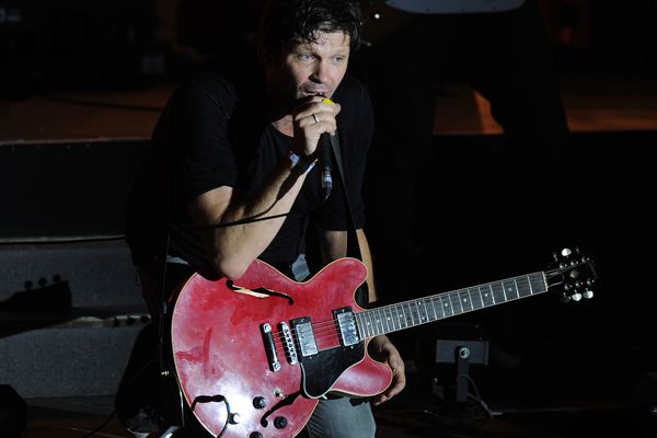 Bertrand Cantat était venu sur la scène des Francofolies en 2014