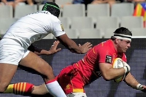 Guilhem Guirado, le talonneur international de l'USAP  - archives