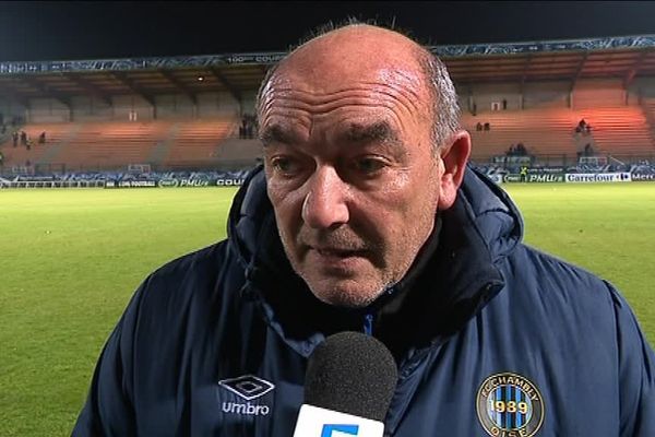 L'entraîneur du FC Chambly, Bruno Luzi