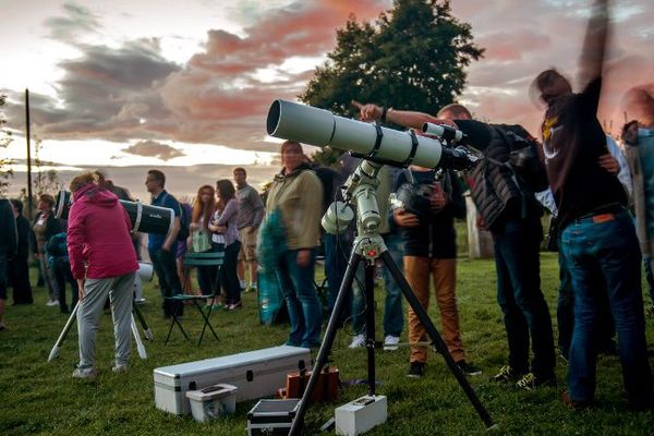 Comme ici en 2014 près de Lille, de nombreuses animations sont prévues pour les "Nuits des Etoiles" 2016.