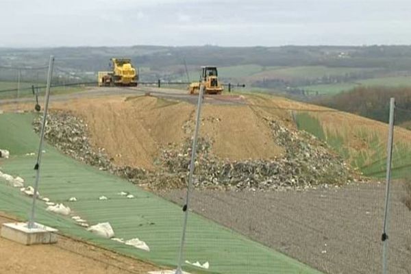 La décharge de Pavie a ouvert en 1972.