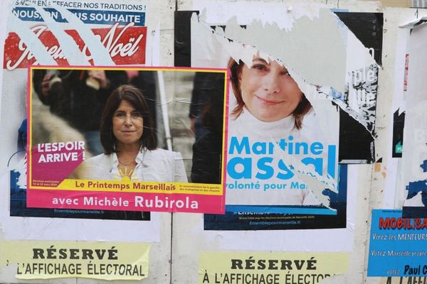 Municipales à Marseille, la campagne fait rage entre la candidate de gauche Michèle Rubirola et celle des Républicains, Martine Vassal.jpg