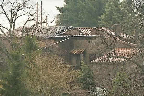 La maison qui a été touché par l'incendie mortel- Le 4 avril 2018