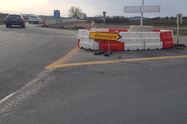 APRR poursuit les travaux d'élargissement de l'A75 au sud de Clermont-Ferrand.