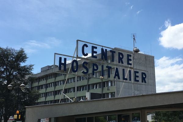 Le centre hospitalier de Vichy, dans l'Allier.