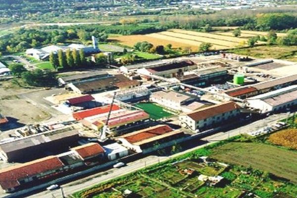 L'usine PCAS de Bourgoin