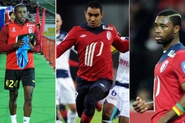 Rio Mavuba, Dimitri Payet et Aurélien Chedjou. 