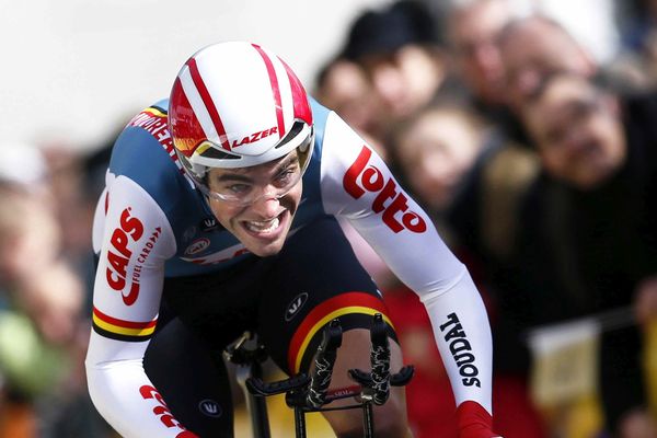 Tony Gallopin (Lotto Souda Team) lors du prologue du Paris-Nice