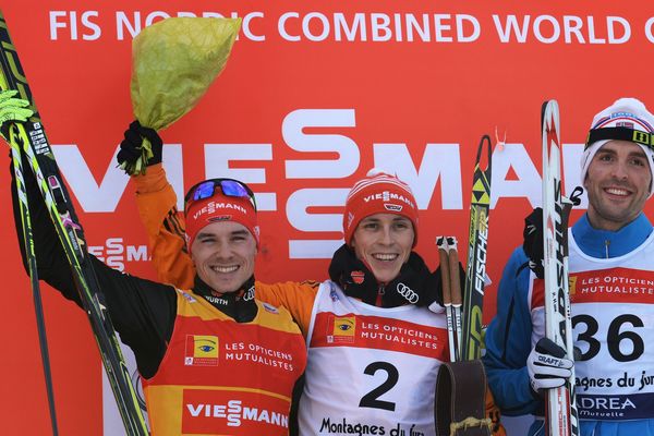 Fabian Rissel, Eric Frenzel, Magnus Moan les vainqueurs du jour à Chaux-Neuve