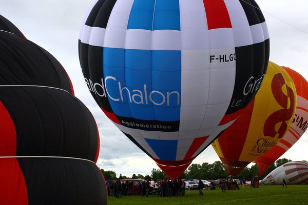 Chalon-sur-Saône et la Côte Chalonnaise accueilleront les 28es Montgolfiades du vendredi 6 au lundi 9 juin 2014, 50 ballons seront présents pour l'occasion 