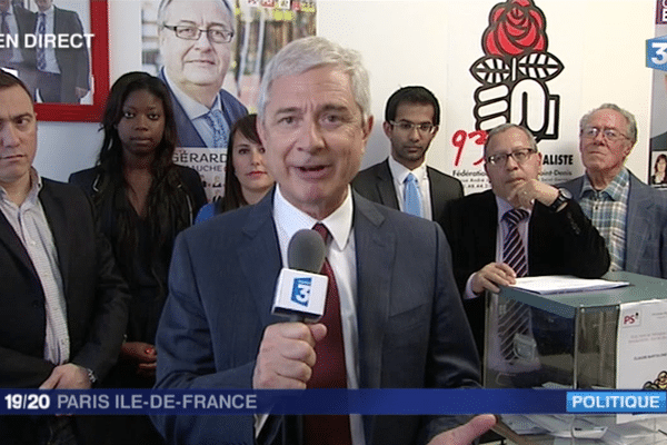 Claude Bartolone sur France 3 Paris IDF