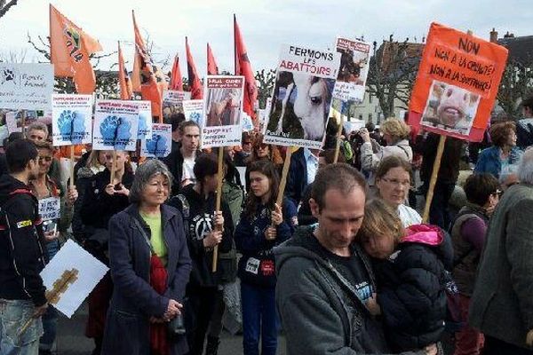 400 personnes ont défilé ce samedi à Guéret