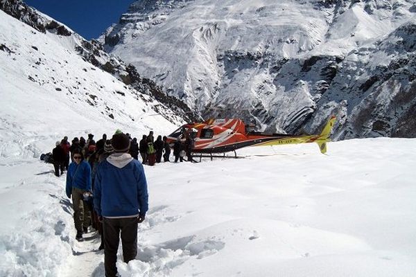 Déjà de nombreux alpinistes et randonneurs ont été évacués