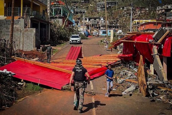 Le cyclone tropical Chido a frappé l'ensemble de l'île de Mayotte, ce samedi 14 décembre 2024